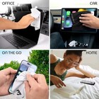 Magicfiber Microfiber Cleaning Cloth  6 Pack - Premium Cloth For Glasses  Lens 