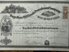 1864 Sage Run   Oil Creek Petroleum Company Stock Certificate  44   new York 