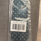 J crew Green White Polka Dot Woven Men s Tie Classic Neckwear Nwt
