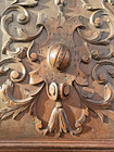 22   French Antique Architectural Salvage Panel Door Solid Oak