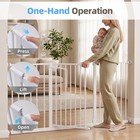 Extra Tall Walk Pet Gate For Doorways Stairs 30 -49  Auto-close Metal Dog Gate