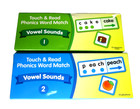 Lakeshore Touch   Read Phonics Word   Sentence Match vowel Sounds X 3 Sets