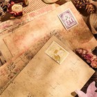 Vintage Cottagecore Fancy Envelopes - 18 Packs Antiqued Old Looking Envelopes   