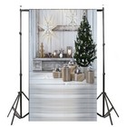 Christmas Tree Vinyl Photography Backdrop Photo Studio Background Props