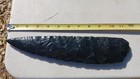 11 4 Inch Flint Knapped Paleo Knife Reproduction  Arrowheads Flintknapping 
