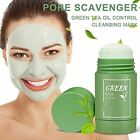 3pcs Green Tea Mask Sticks Facial Cleansing Oil Acne Blackhead Remove Deep Clean