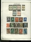 Collection  Netherlands Part D Scott Bob Pages  1941 1953  Cat  103 Mint   Used