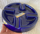 Vtg 1996 Weller Blue Cohiba Ashtray Cigar Ash Tray Big Round Source 9-3 4    Heavy