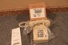 Cortelco 250044-vba-20fc Single Line Ash Desk Phone Telephone Push Button Tested