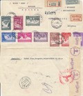 Cover Stamp Serbia Sc 2nb31-41 1943 Wwii 3rd Reich Censored Germany Beograd Ober