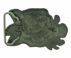 Western Rose Flower Metal Belt Buckle