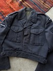 Vintage Ww2 Royal Canadian Air Force Rcaf Blue Eisenhower Style Jacket Uniform M