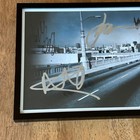 Lostprophets Start Something Signed Framed Lithograph Autographed Band Art 22x9