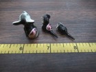 Vintage Bone China Set Of 3 Mice