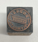 Vintage Metal Wood Letterpress Printing Block Dodge Plymouth Dependable Service