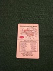 New Case Xx Collectors Pocket Guide Card  Wallet Size
