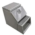 Aluminum Saddle Box Semi Truck Toolbox Freightliner Kenworth Peterbilt 379 389