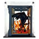 Display Case For Lego   10367 Icons The Lord Of The Rings  Balrog    Book Nook