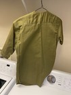Boy Scouts Olive Green Uniform Shirt And Shorts Set With Embroidered Pocket