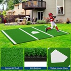 Batting Mat Baseball Hitting Mat Baseball Batting Cage Mat Turf Batters Box Mat