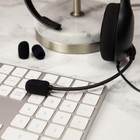 24 Pack Mini Foam Windscreen For Headset Microphone  Lavalier Mic  0 8 In  Black