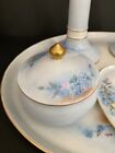 Vintage Haviland Nv Hand Painted Dresser Set Of 6 Vanity Tray Porcelain Limoges