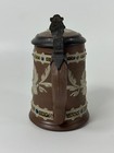 Mettlach German Beer Stein Lidded  25 Litre Mug  1745