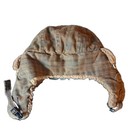 Dickies Men s Plaid Trapper Hat Ear Flap Lined Faux Fur Brown Gray Os