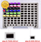 Flash Drive Case Usb Memory Stick Sd Card Storage Organizer- Holds 104pcs Thumb 