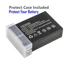 Kastar Battery And Lcd Slim Usb Dual Charger For Canon Lp-e17 Eos Rebel T6i 760d