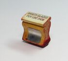 Vintage Apex Rubber Ink 1 1 4  Office Desk Wood Stamp Collectable Arts   Crafts