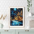 Diamond Art Kits For Adults  5d Diy Starry Night Diamond Painting Kits For Adult