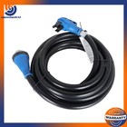 Power Inlet Box Combo Kit Twist Lock   50a 25ft Rv Extension Cord   125 250v Led