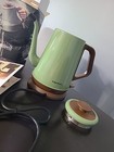 Dmofwhi Gooseneck Electric Kettle 1 0l   Stainless Steel Bpa Free Green