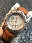 Vintage Men   s Swiss Army Field Watch Rotating Bezel military backlight New Bat 