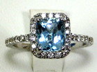 Aquamarine Ring 14k White Gold Natural Untreated Made In The Usa 20yrs On Ebay