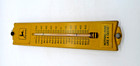 Vintage John Deere Metal   Glass Thermometer Advertisement 12 5  Long By 2 75  W