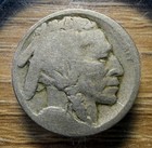 1913-d Type 1 Raised Mound Buffalo Nickel - No Date - Actual Coin Shown - Inv6
