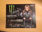 Brittany Force Nhra Hero Card Autographed Signed