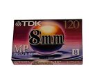 Tdk 120mp 8mm 120 Minute Premium Camcorder Video Tape New Sealed