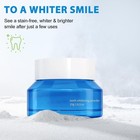 2 Pack White Deluxe Teeth Whitening Powders instant Whitening And Stain Removal 