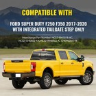 F250 F350 Super Duty Tailgate Cap Molding Kit 2017-2020 Black Hc3z-9940602-a