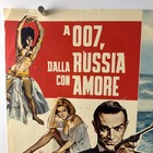 From Russia With Love Movie Poster  good  Italian 1964 James Bond 18 25x26 5 942
