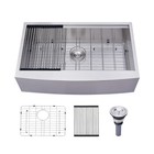 33 Inch Farmhouse Sink  33 X 20 Stainless Steel 9 Inch Deep Single Bowl Apron   