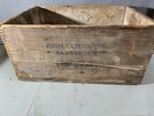 Vintage Wood Crate Box High Explosives Dynamite Box National Powder Company