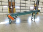 Roach 18 x 10  Slider Bed Incline Conveyor 11 5 belt 115v 1ph 56fpm 29-45 h
