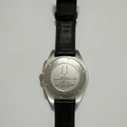 Bulova Apollo 15 Quartz Chronograph Date Black Dial Silver Steel 42mm