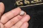 Rare Ancient Tibetan Himalayan Banded Carnelian Stone Bead With Eye