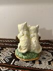 White Ceramic Kittens Figurines