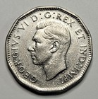 1947 Canada 5 Five Cents - Canadian Coin - Nickel - World Coin - North America 